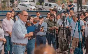 Alcalde de Villavicencio en rueda de prensa