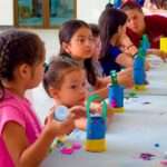 Las vacaciones recreativas de Corcumvi acogieron a 810 niños durante el receso escolar
