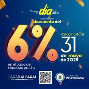 6% de Descuento en Impuesto Predial Unificado