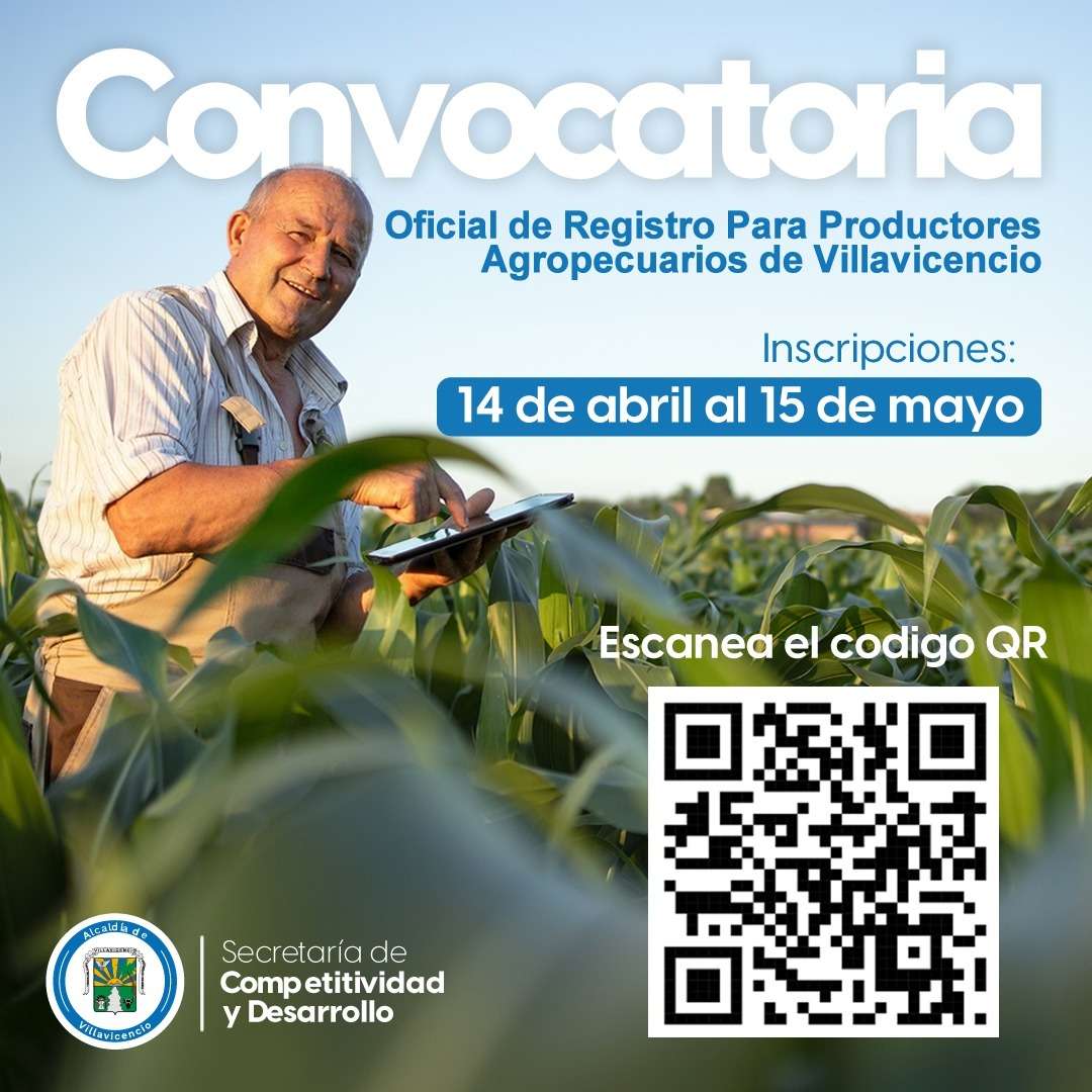 Registro para productores Agropecuarios de Villavicencio