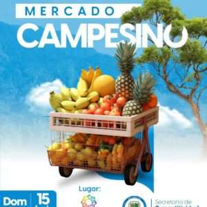Mercado Campesino domingo 15 de junio
