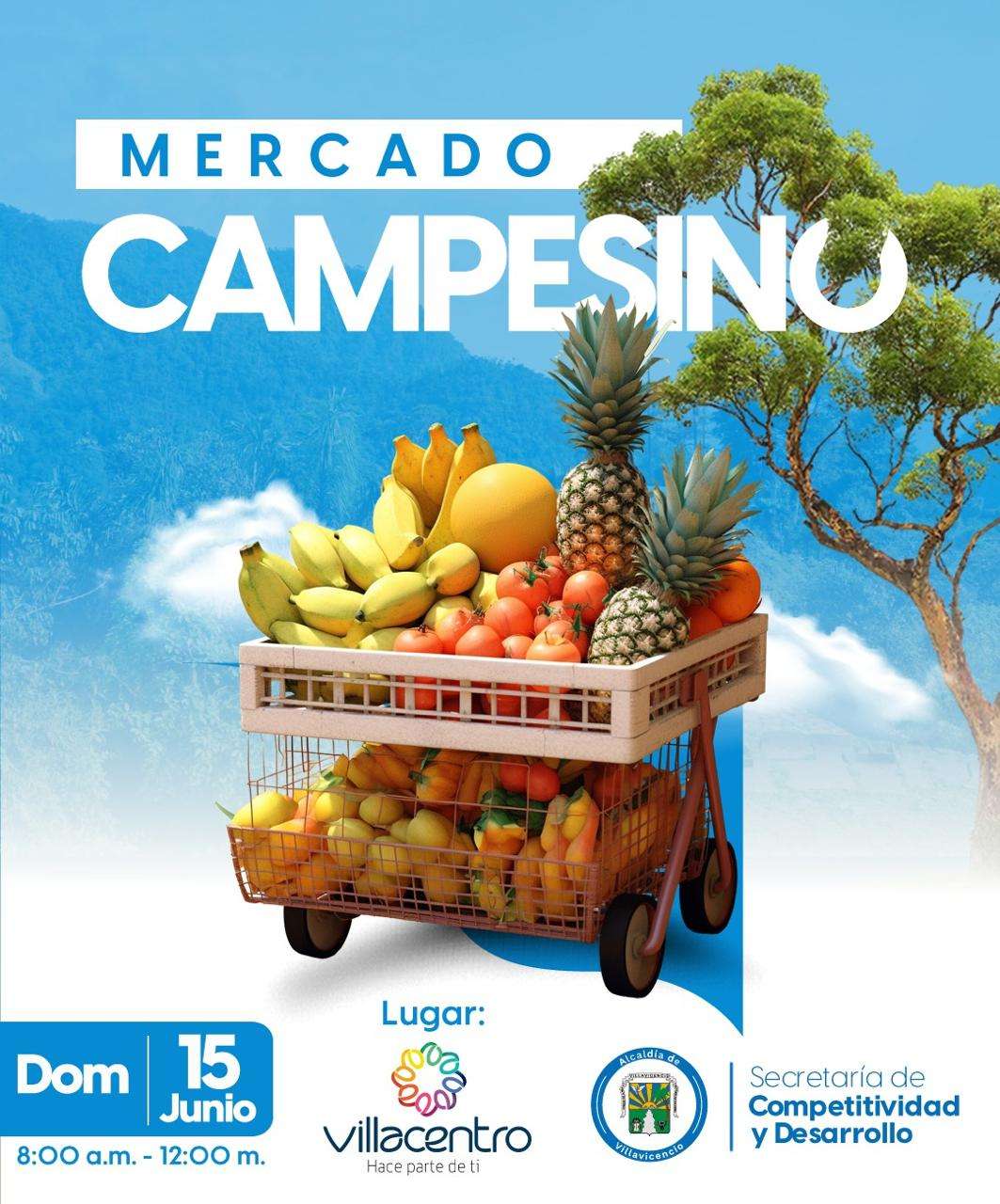 Mercado Campesino domingo 15 de junio