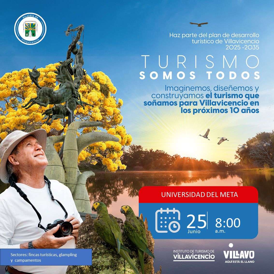 construccion plan desarrollo turistico de Villavicencio