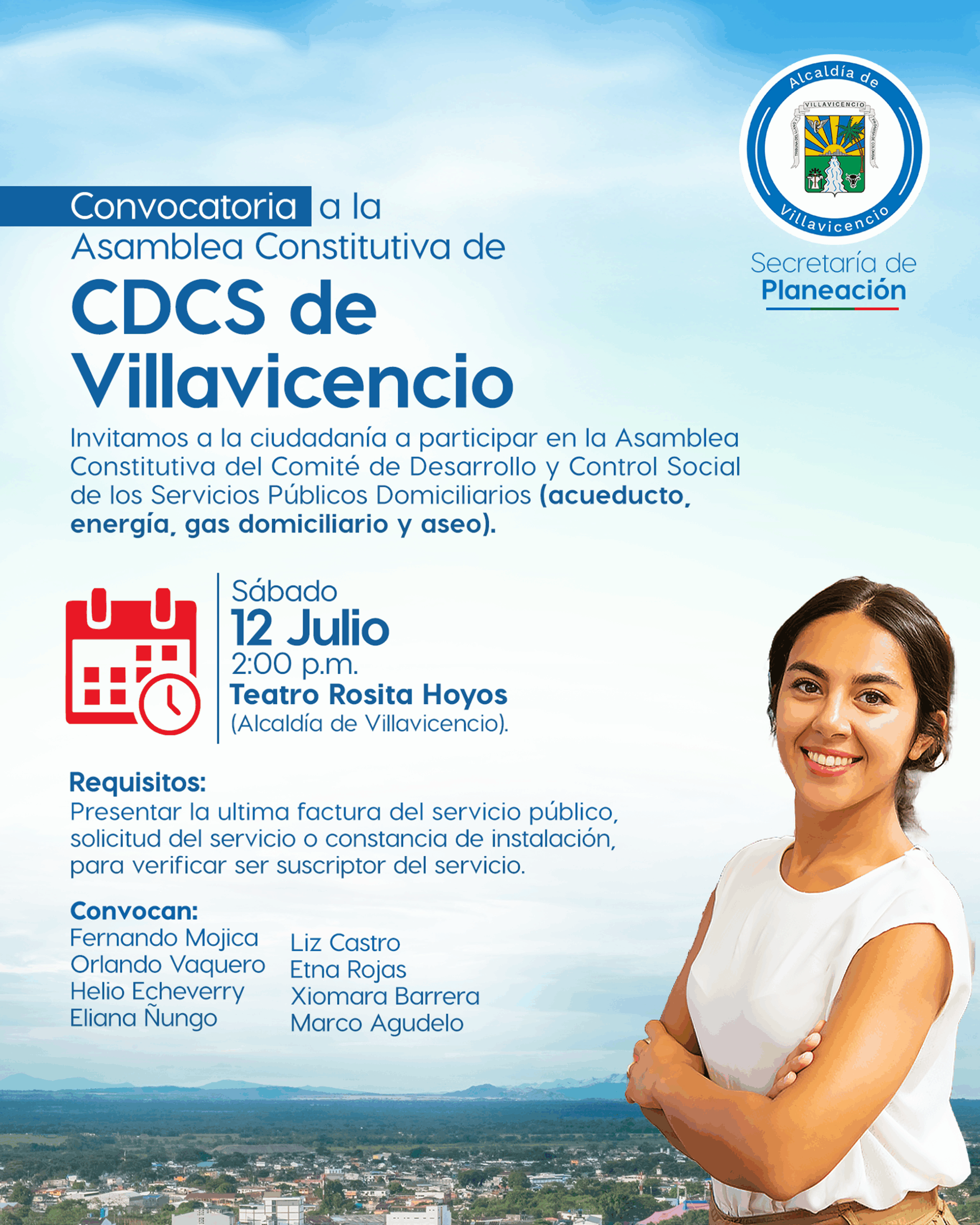 Asamblea Constitutiva de CDCS