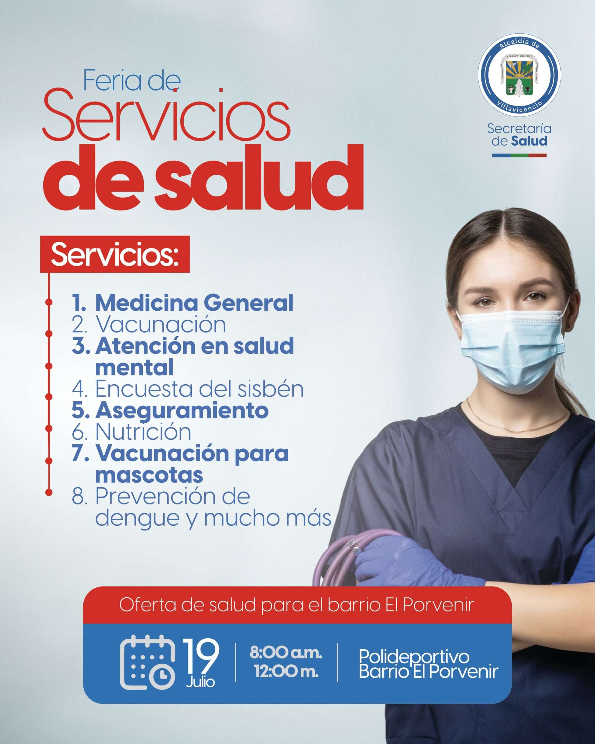 Feria de Servicios de Salud julio 19