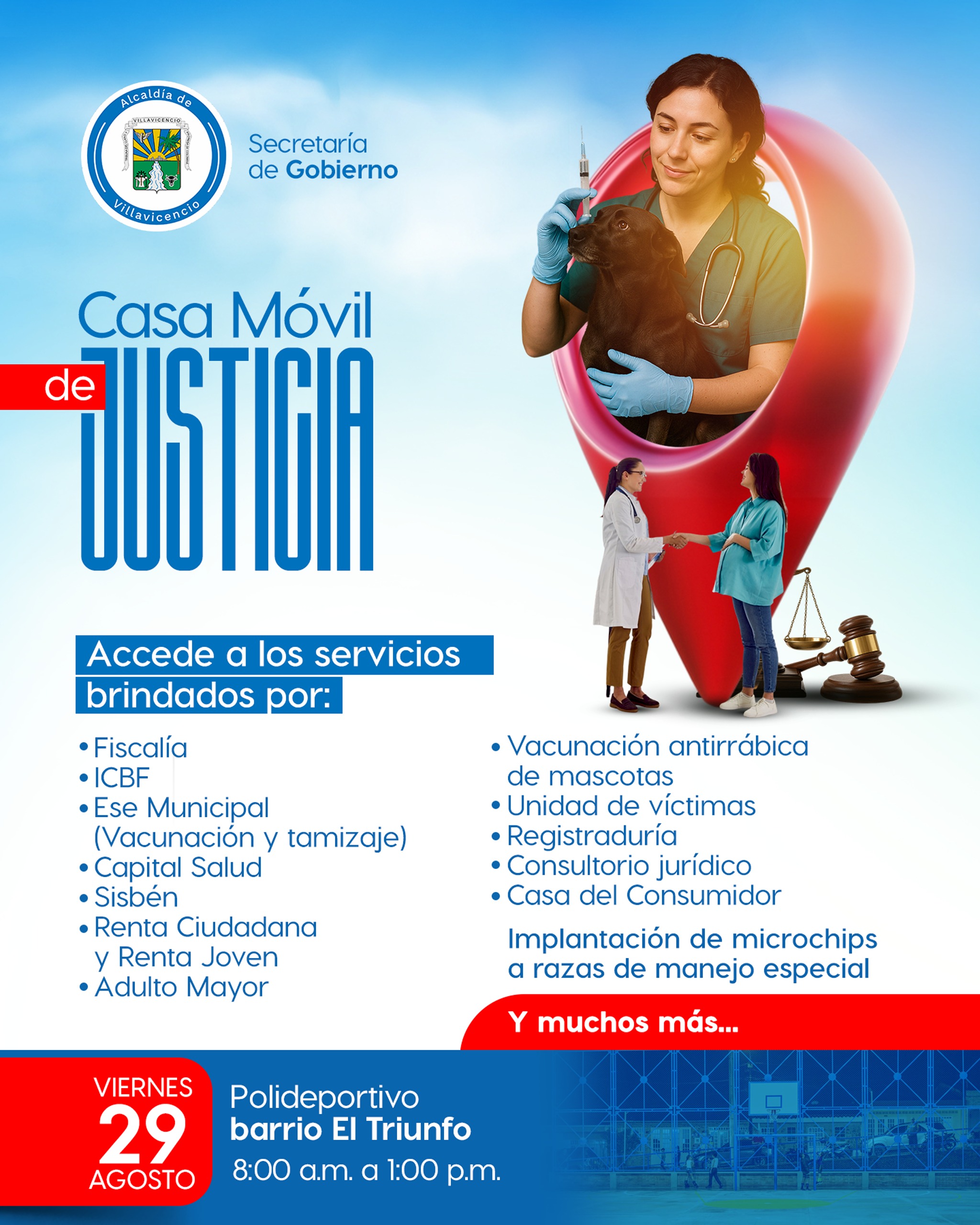 CASA MOVIL DE JUSTICIA POLIDEPORTIVO BARRIO EL TRIUNFO