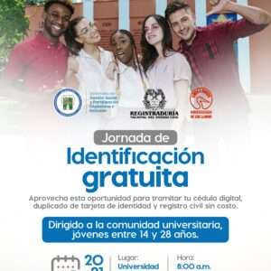 JORNADA DE IDENTIFICACIÓN GRATUITA