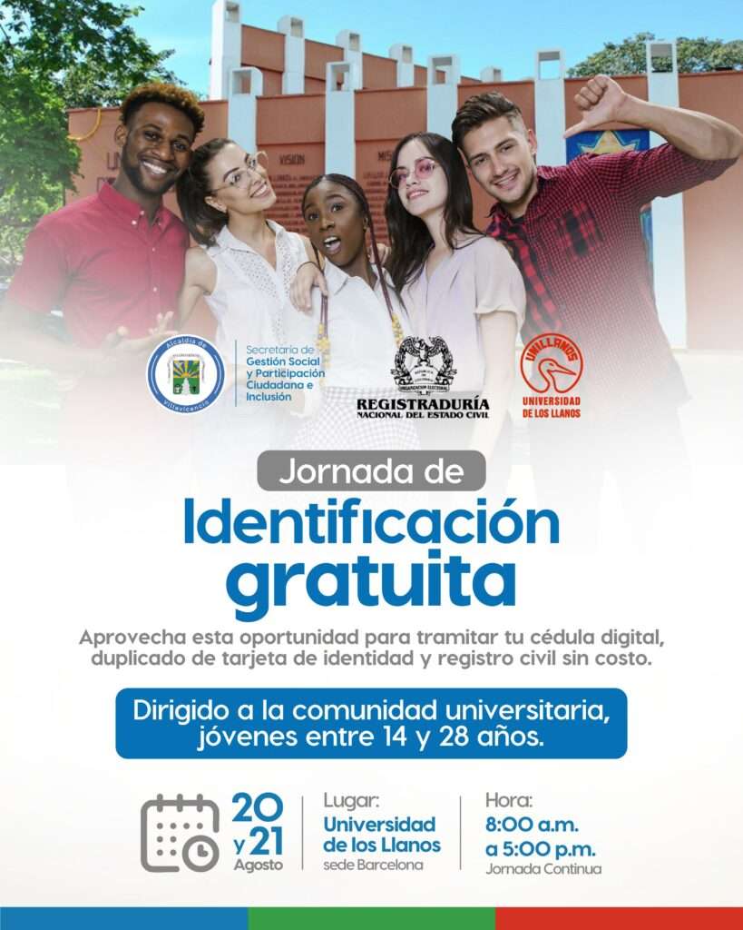JORNADA DE IDENTIFICACIÓN GRATUITA