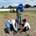 Siembra de 120 árboles transforma espacios verdes en la institución educativa Isaac Tacha Niño