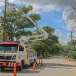 Barrio villa juliana estrena moderno alumbrado led en su corredor principal