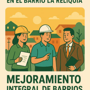 Visita técnica para el mejoramiento integral de barrios