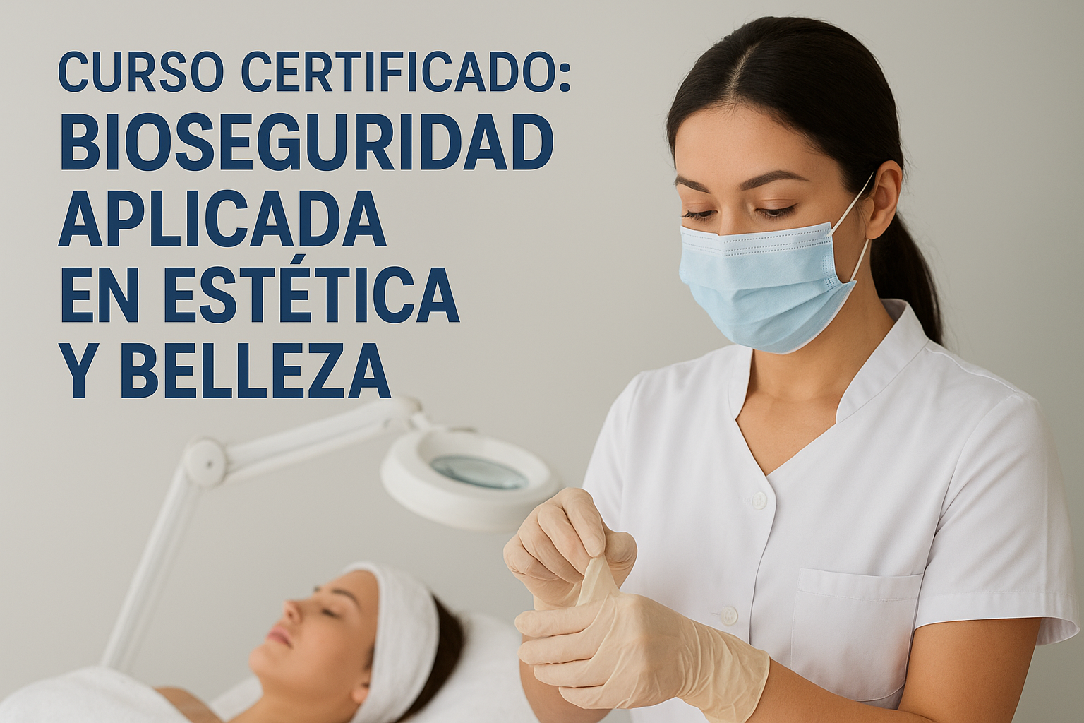 Curso bioseguridad aplicada a la estética y belleza