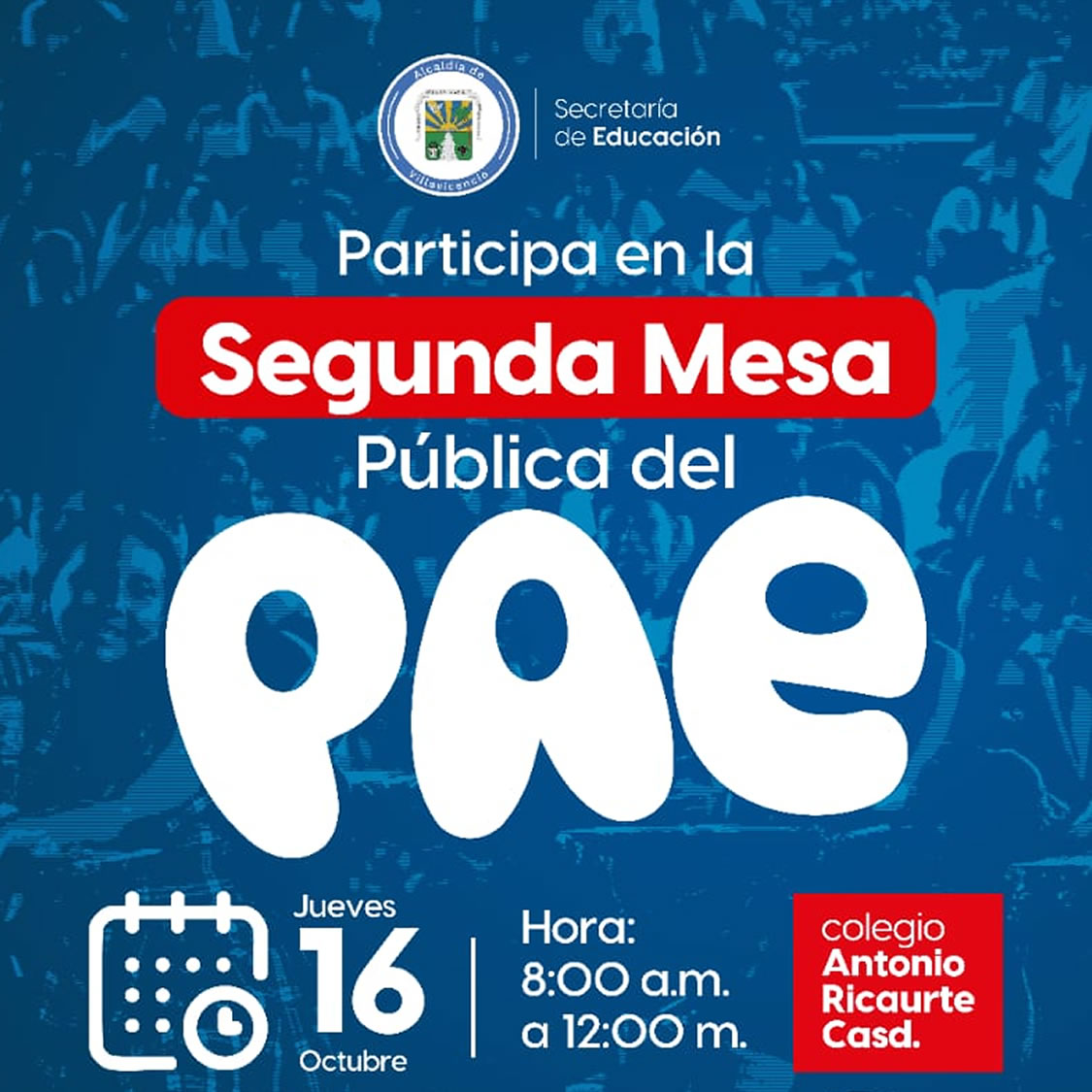 Segunda Mesa Pública Del PAE 2025