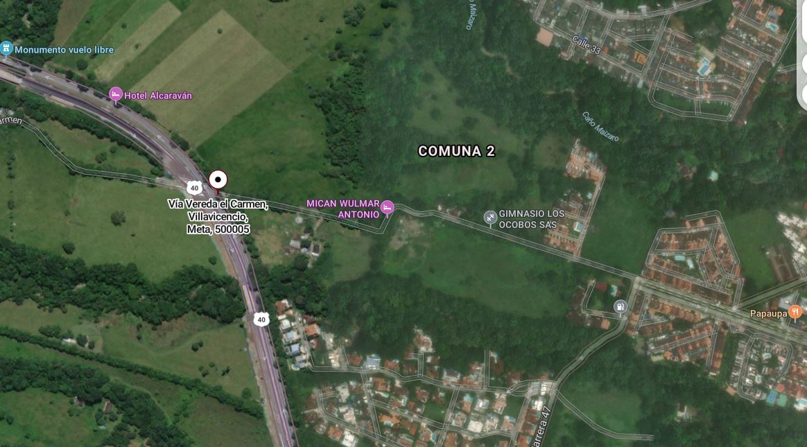 vereda el Carmen