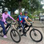 Más de 300 personas participaron en el ciclopaseo del “Día sin carro y sin moto”.