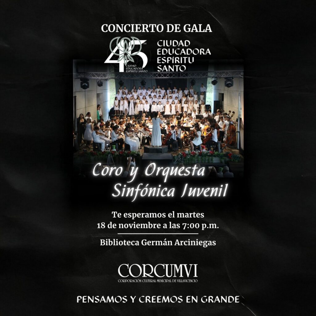 Concierto de Gala - Coro y Orquesta Sinfónica Juvenil