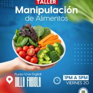 Taller en Manipulación de Alimentos 20-03-2026