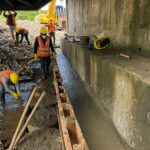 Finalizan obras de estabilización de puente vehicular en Pompeya bajo