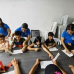 Niños de la mesa de participación vivieron la experiencia de la discapacidad visual a través del braille Niños de la mesa de participación vivieron la experiencia de la discapacidad visual a través del braille