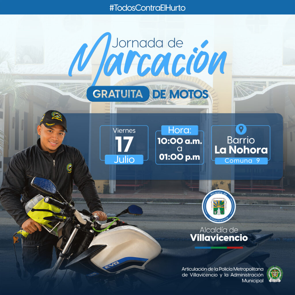 MARCACIÓN DE MOTOS BARRIO LA NOHORA