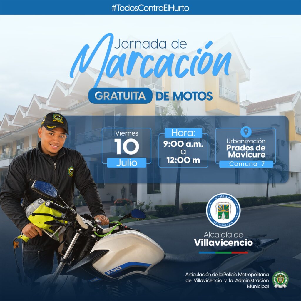 MARCACIÓN DE MOTOS PRADOS DE MAVICURE